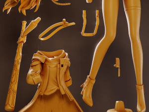 Stelle Honkai Star Rail 3D Print Model