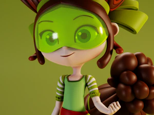 Masha Fantasy Patrol 3D Print Model