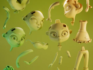 Masha Fantasy Patrol 3D Print Model