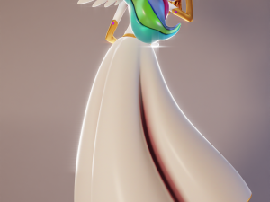 Princess Celestia 2 - My Little Pony 3D Baskı Modeli