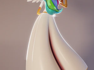 Princess Celestia 2 - My Little Pony 3D Print Model
