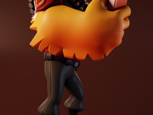 Pootis Team Fortress 2 3Dプリントモデル