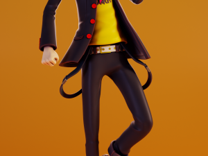Ryuji Sakamoto Persona 3D Print Model