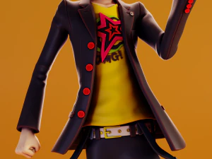 Ryuji Sakamoto Persona 3D Print Model