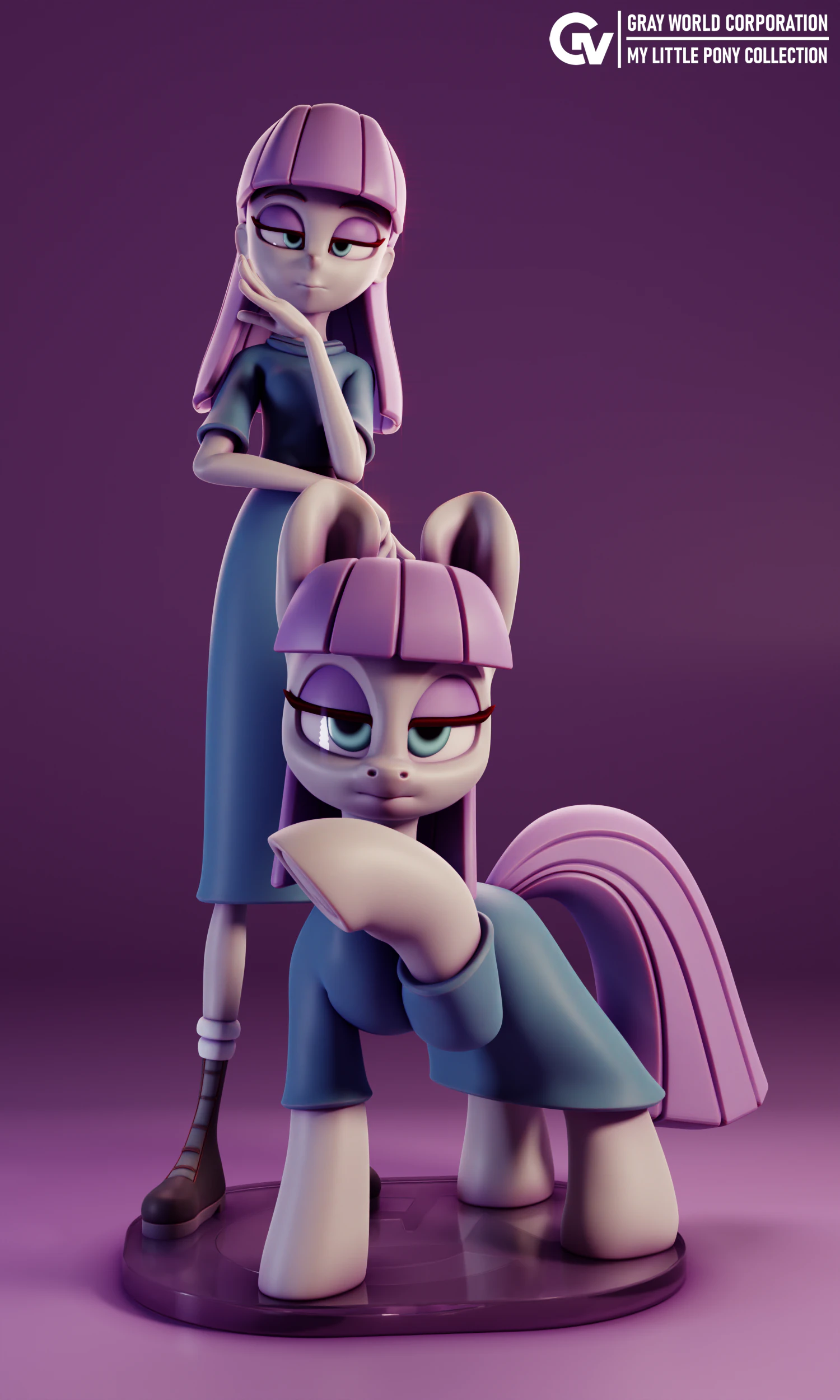 Maud Pie - My Little Pony 3D Print Model .c4d .max .obj .3ds .fbx .stl .blend 