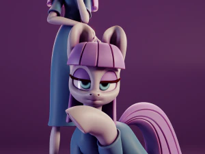 モード・パイ - マイリトルポニー 3Dプリントモデル