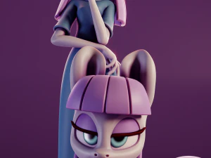 Maud Pie - My Little Pony 3D Print Model
