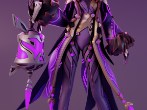 Fatui Cicin Mage Genshin Impact 3D Print Model