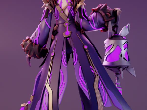 Fatui Cicin Mage Genshin Impact 3D Print Model