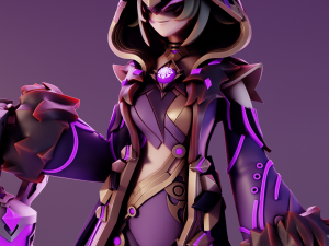 Fatui Cicin Mage Genshin Impact Modelo de Impressão 3D