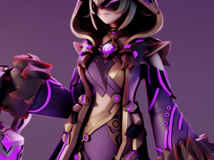 Fatui Cicin Mage Genshin Impact 3D Print Model