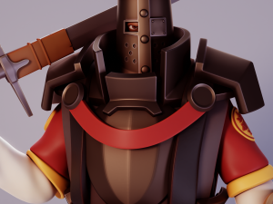 Demoknight Team Fortress 2 3D Print Model