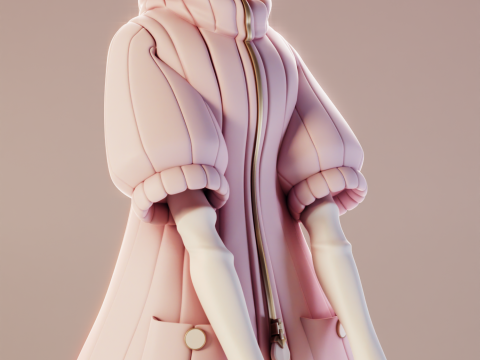 Haru Okumura Persona 3D 프린트 모델
