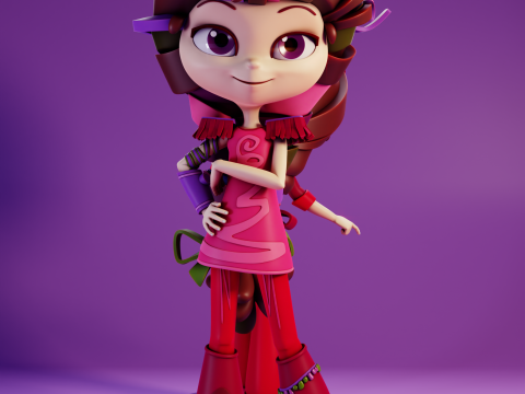 Varya Fantasy Patrol Modèles 3D en vedette