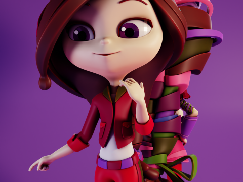 Varya Fantasy Patrol Modèles 3D en vedette