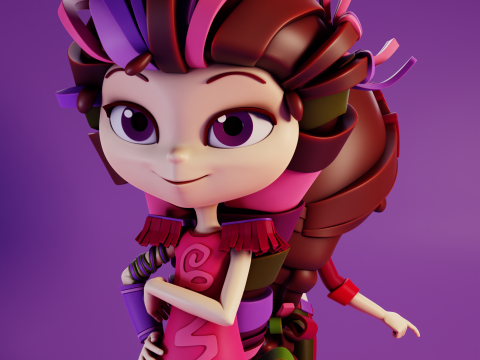 Varya Fantasy Patrol Modèles 3D en vedette