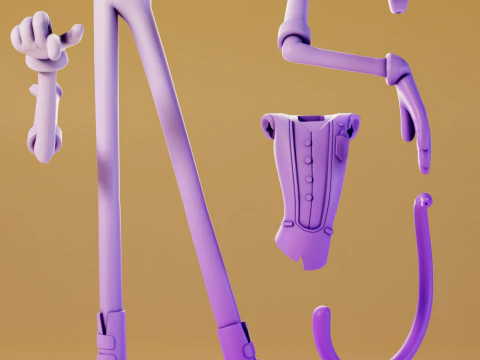 Cat Scientist Fantasy Patrol 3D Print Model