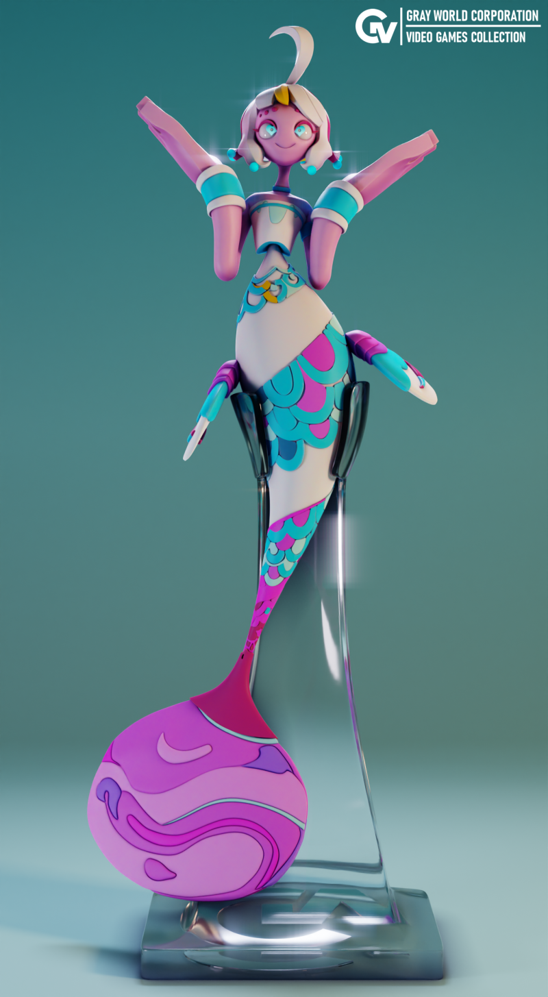 Sayu No Straight Roads 3D Baskı Modeli .c4d .max .obj .3ds .fbx .stl .blend 