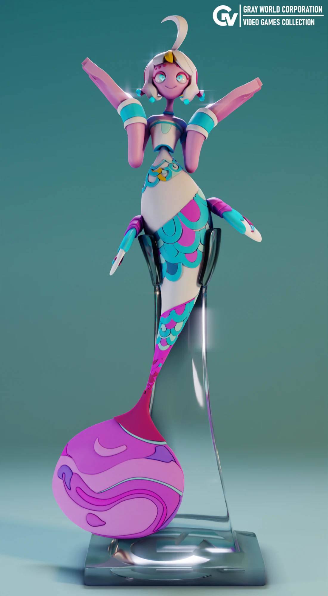 Sayu No Straight Roads 3D Print Model .c4d .max .obj .3ds .fbx .stl .blend 