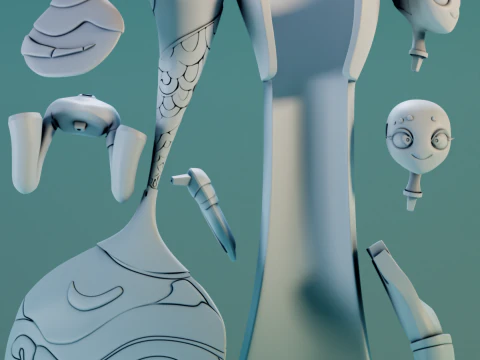 Sayu No Straight Roads 3D Print Model