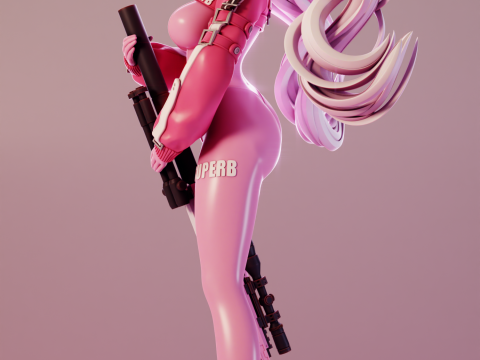 Alice Goddess of Victory Nikke 3D Print Model