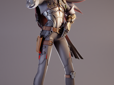 Boothill Honkai Star Rail 3D Print Model