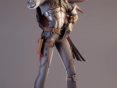Boothill Honkai Star Rail 3D Print Model