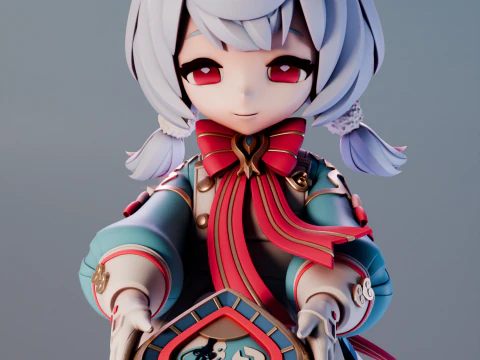 Sigewinne Genshin Impact 3D Print Model