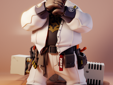 Ben Bigger - Zenless Zone Zero 3D Print Model
