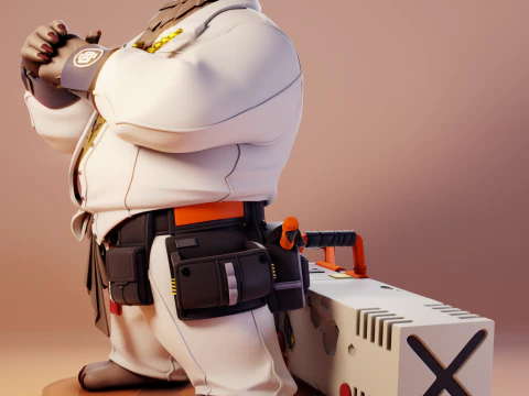 Ben Bigger - Zenless Zone Zero 3D Print Model