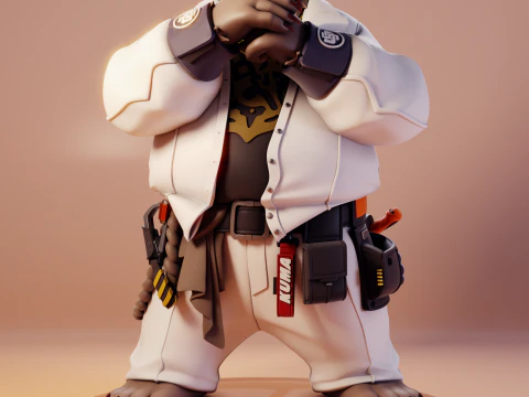Ben Bigger - Zenless Zone Zero 3D Print Model
