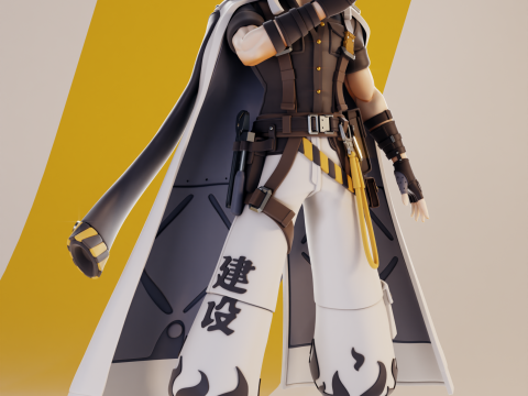 Anton Ivanov Zenless Zone Zero 3D Print Model