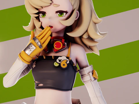 Piper Wheel Zenless Zone Zero 3D Print Model