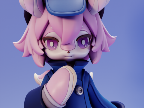 Melusine - Genshin Impact 3D Print Model