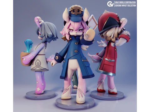 Melusines Genshin Impact 3D Print Model