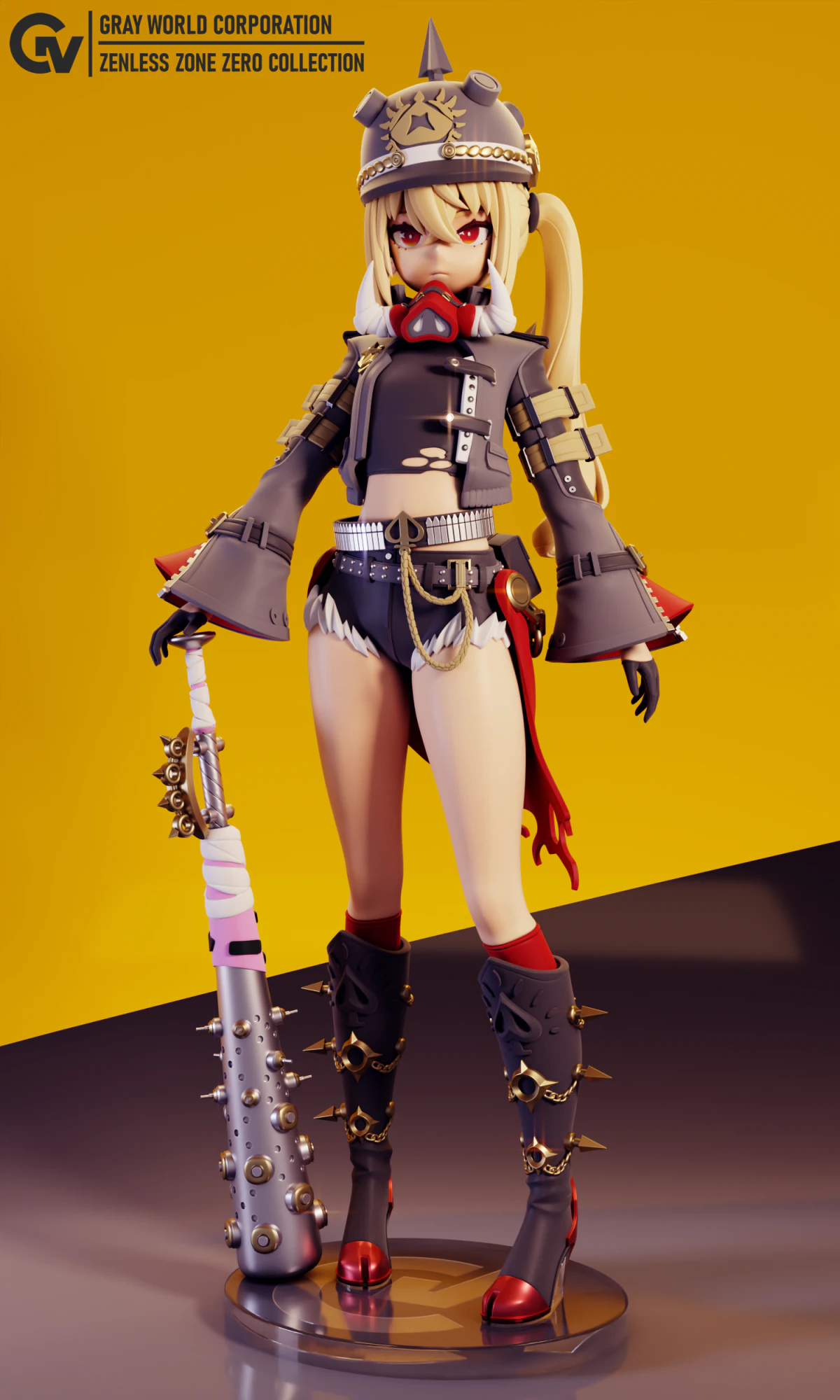 Luciana de Montefio Lucy Zenless Zone Zero 3D Print Model .c4d .max .obj .3ds .fbx .stl .blend 