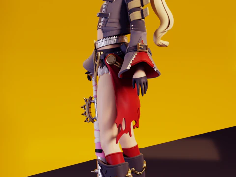 Luciana de Montefio Lucy Zenless Zone Zero 3D Print Model