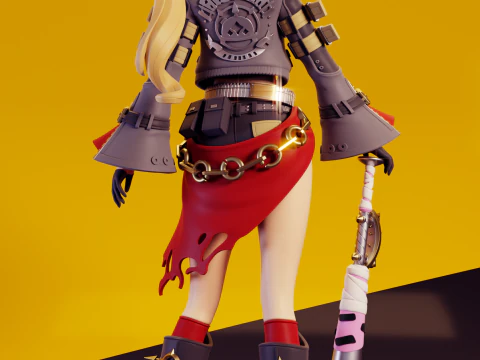 Luciana de Montefio Lucy Zenless Zone Zero 3D Print Model