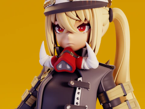 Luciana de Montefio Lucy Zenless Zone Zero 3D Print Model
