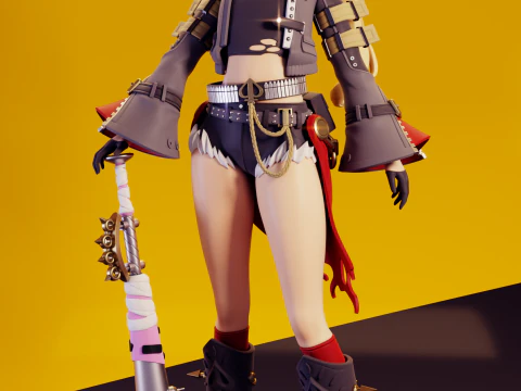Luciana de Montefio Lucy Zenless Zone Zero 3D Print Model