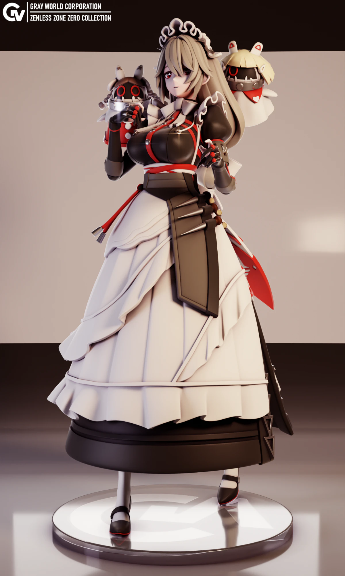 Alexandrina Rina Sebastiane Zenless Zone Zero 3D Print Model .c4d .max .obj .3ds .fbx .stl .blend