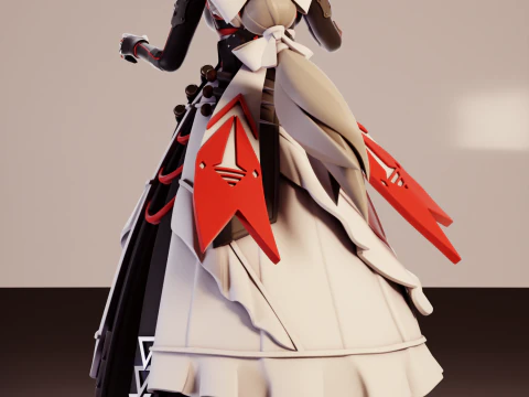 Alexandrina Rina Sebastiane Zenless Zone Zero 3D Print Model