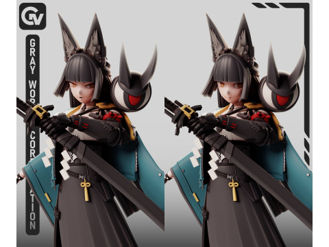 Hoshimi Miyabi Zenless Zone Zero 3D 打印模型