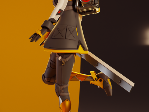 Soldier 11 Zenless Zone Zero Modelo de impresión 3D