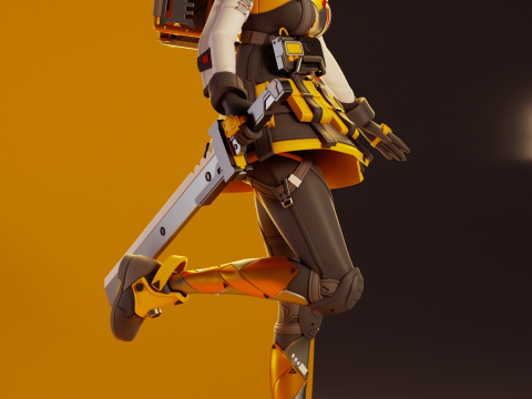 Soldier 11 Zenless Zone Zero Modelo de impresión 3D