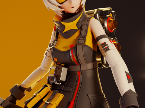 Soldier 11 Zenless Zone Zero Modelo de impresión 3D