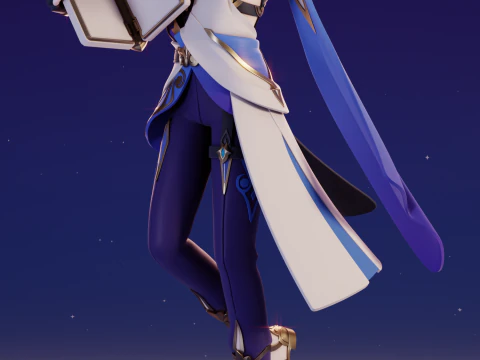 Dr Ratio Honkai Star Rail 3D Print Model