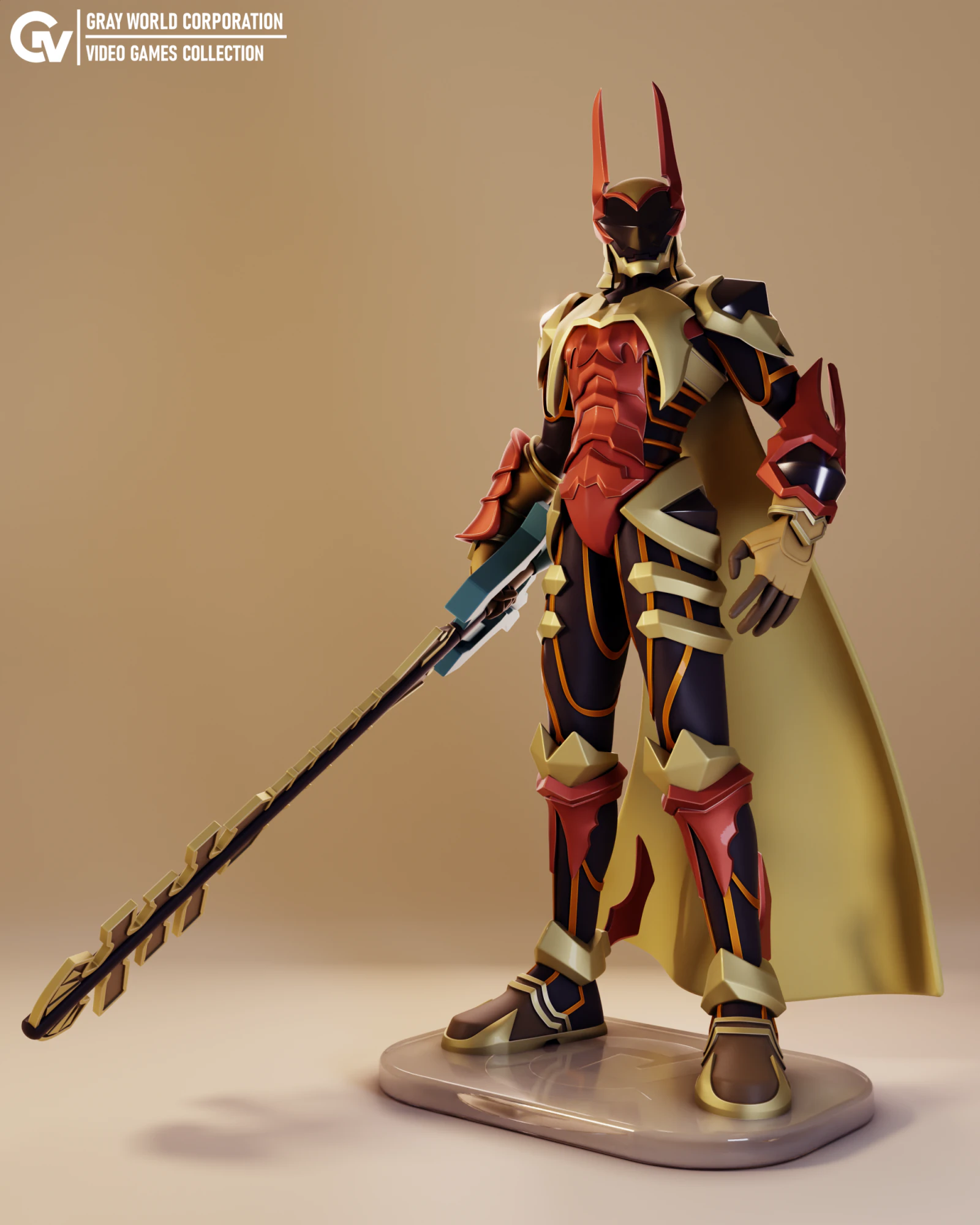 Terra Lingering Will Kingdom Hearts 3D Print Model .c4d .max .obj .3ds .fbx .stl .blend 
