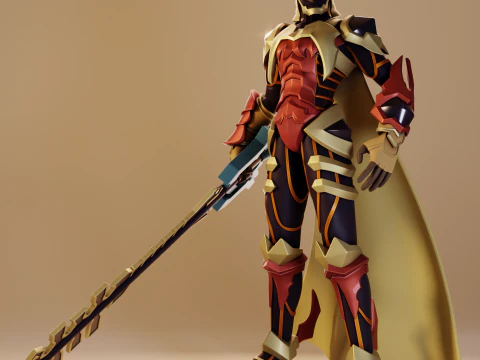 टेरा लिंगरिंग विल किंगडम हार्ट्स 3D प्रिंट मॉडल