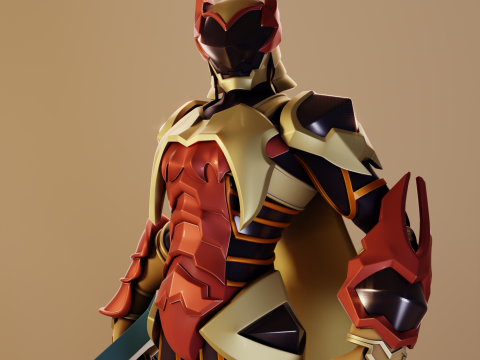 Terra Lingering Will Kingdom Hearts Model Cetak 3D